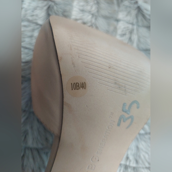 BCBGeneration open toe heels size 10 - Picture 7 of 11